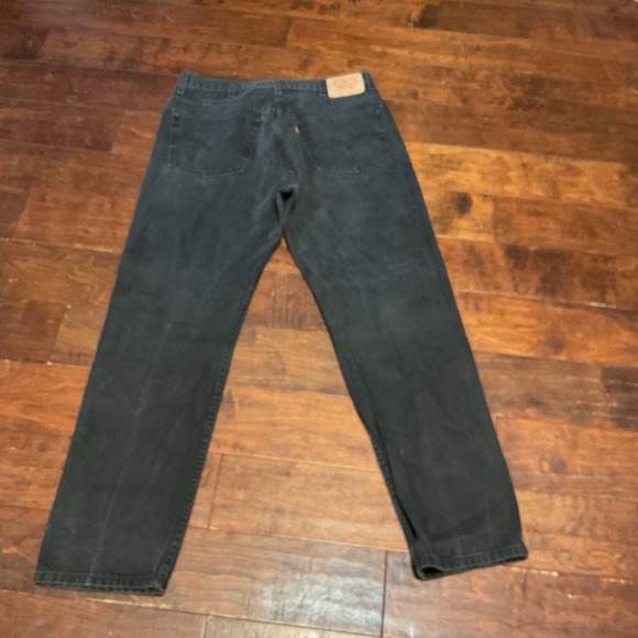 Men's Black 505 Stonewashed Levi's Size 38x32 - Picture 5 of 9